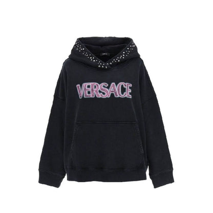 Versace Cotton Logo Sweatshirt by Versace