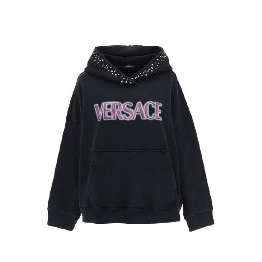 Versace Cotton Logo Sweatshirt by Versace