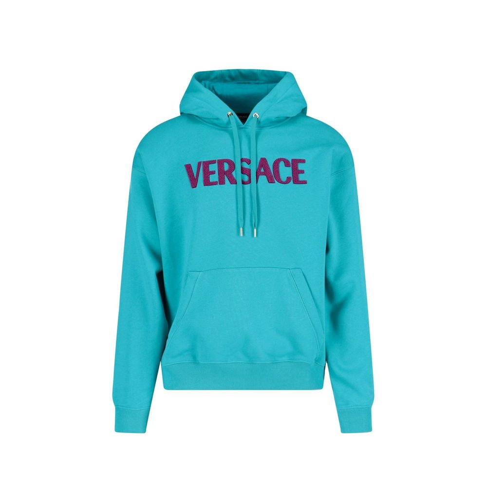Versace Cotton Logo Sweatshirt by Versace