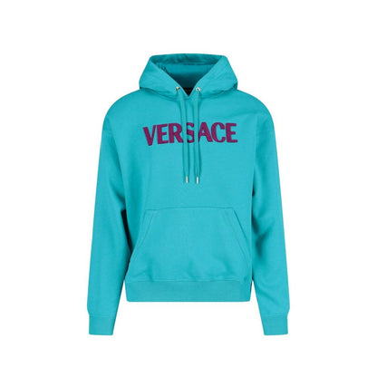Versace Cotton Logo Sweatshirt by Versace