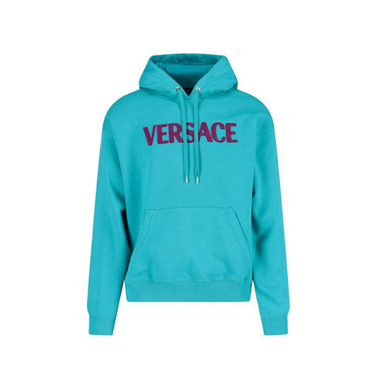 Versace Cotton Logo Sweatshirt by Versace