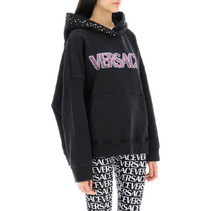 Versace Cotton Logo Sweatshirt by Versace