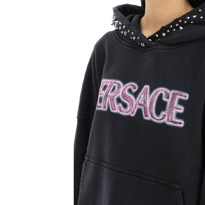 Versace Cotton Logo Sweatshirt by Versace