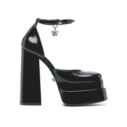 Versace Leather Platform Sandals by Versace