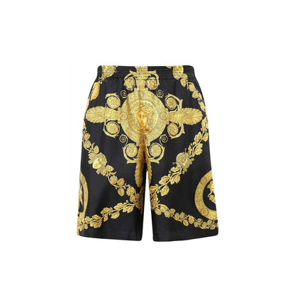 Short en soie Versace