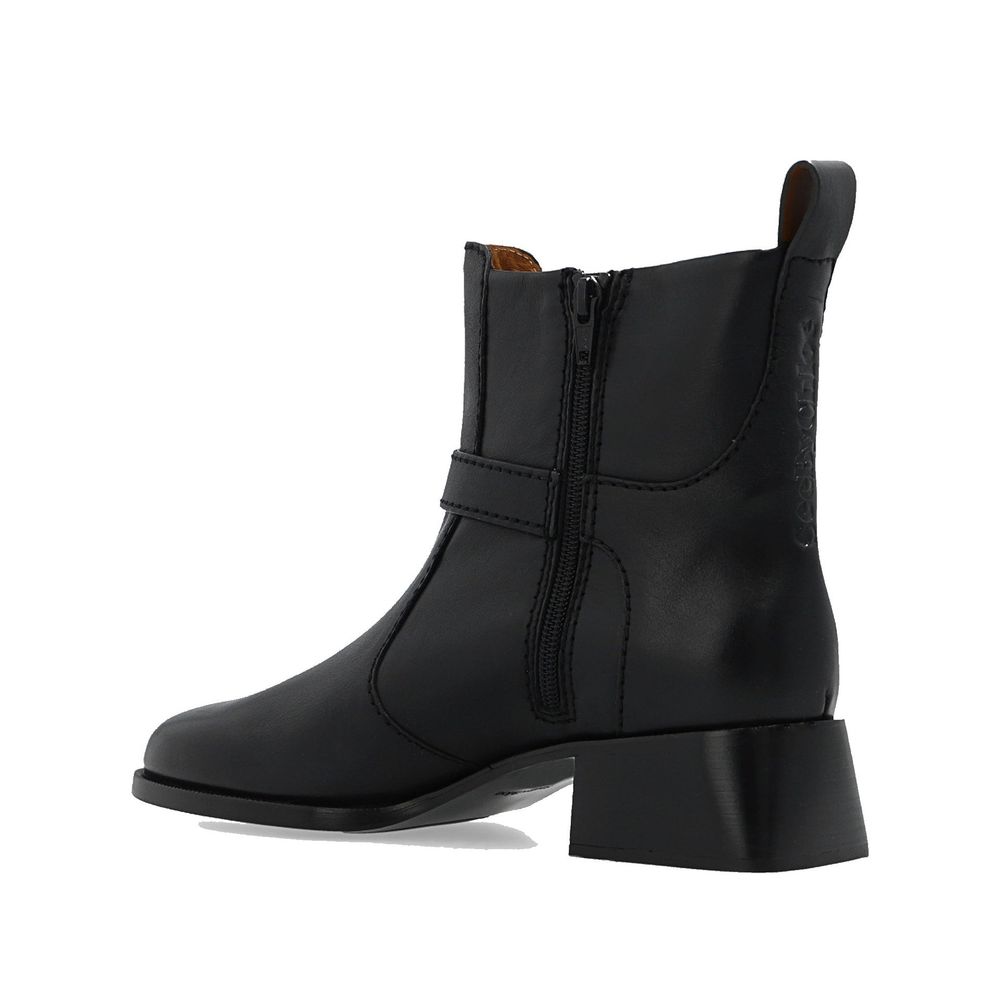 See By Chloé Lory Leather Ankle Boots by See By Chloé