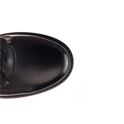 Valentino Garavani Combat Leather Boots by Valentino Garavani