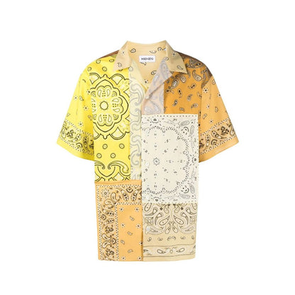 Kenzo Patchwork Short Sleeves Shirt by Kenzo