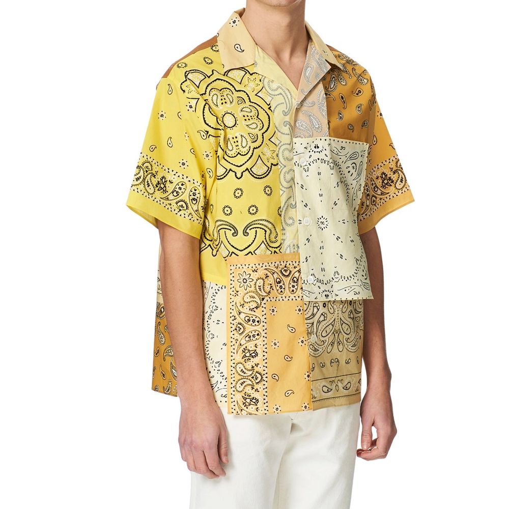 Kenzo Patchwork Short Sleeves Shirt by Kenzo