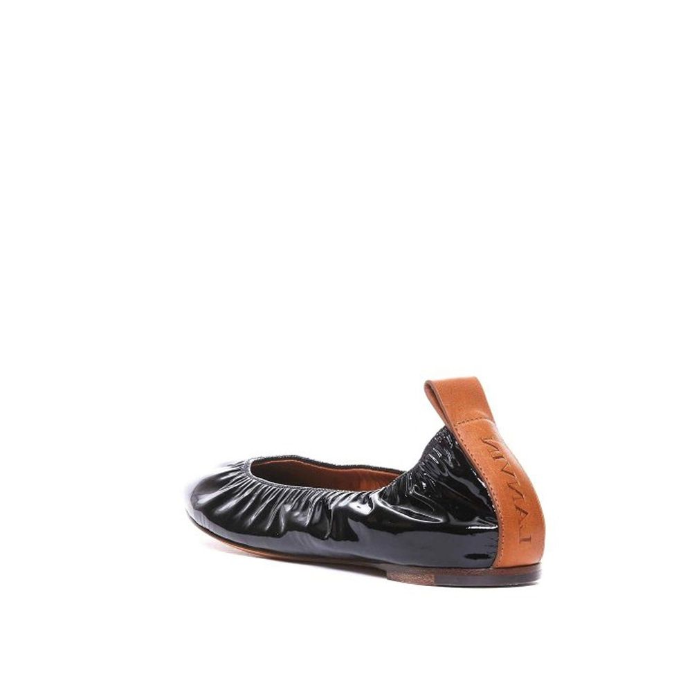 Lanvin Leather Ballerina Flats by Lanvin