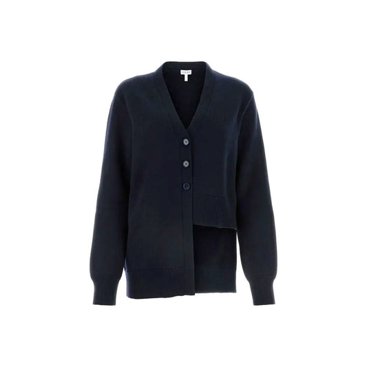 Cardigan asymétrique en cachemire Loewe