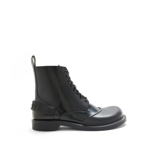 Bottes à lacets en cuir Loewe