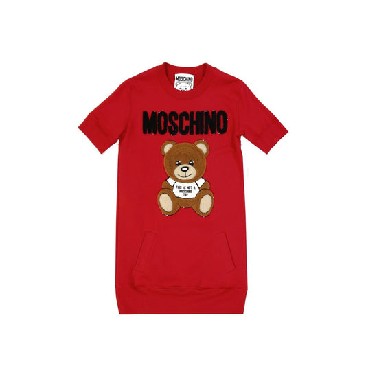 Robe Teddy en coton Moschino Couture