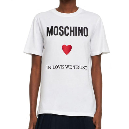 T-shirt Moschino Couture In Love We Trust