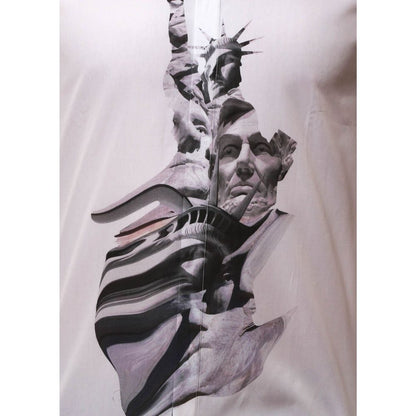 Neil Barrett State Of Liberty Cotton Shirt by Neil Barrett
