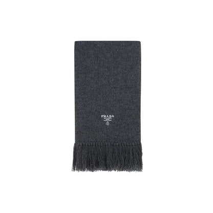 Écharpe Prada en cachemire avec logo