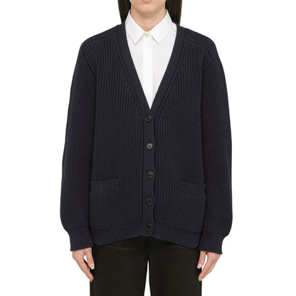 Cardigan en coton Prada