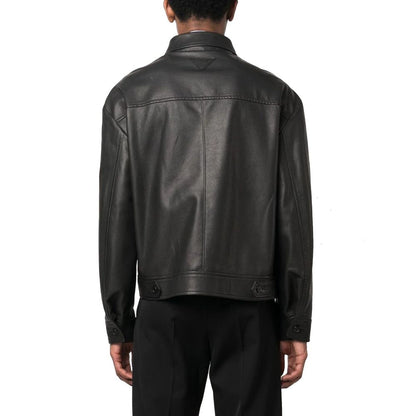 Veste en cuir Prada