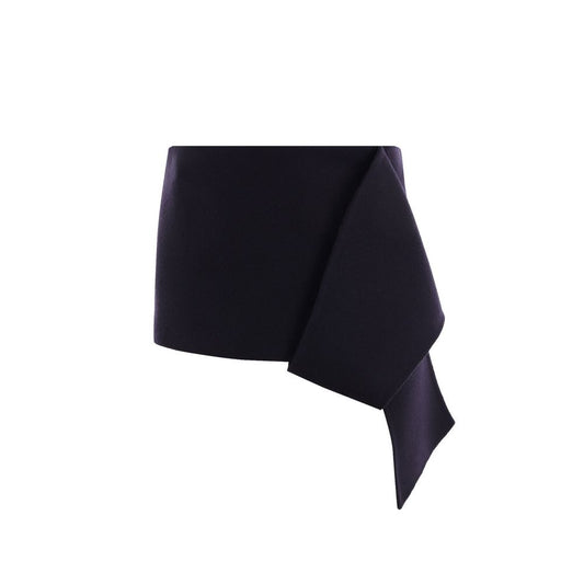 Mini-jupe en laine Prada