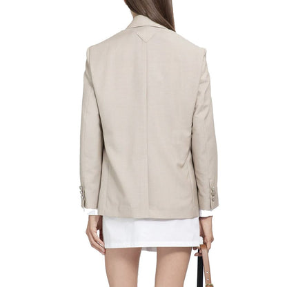 Veste blazer en laine Prada