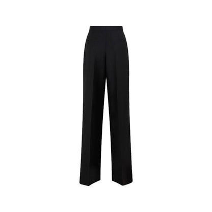 Pantalon classique en laine Prada avec logo