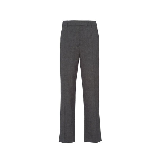 Pantalon en laine Prada