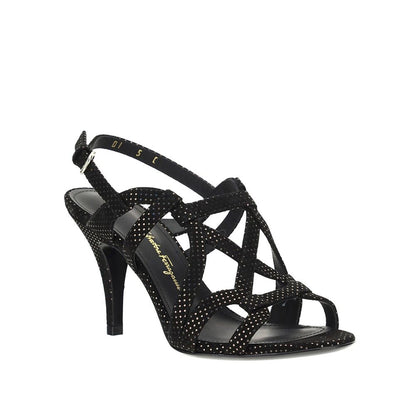Salvatore Ferragamo Gal Heel Sandals by Salvatore Ferragamo