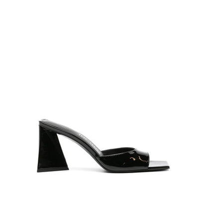 The Attico Mini Devon 85 Leather Sandals by The Attico