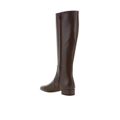 Valentino Garavani Leather Logo Boots by Valentino Garavani