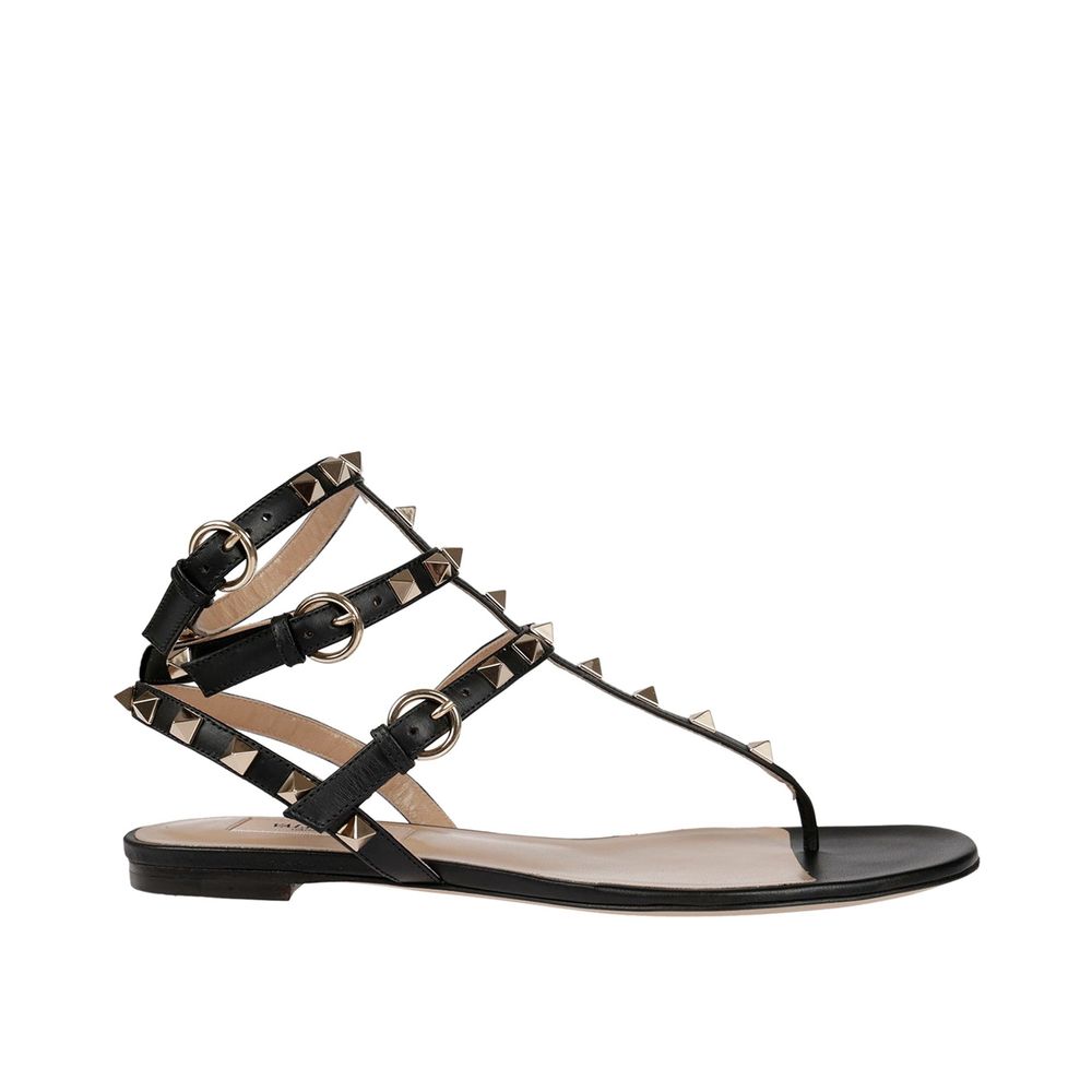 Valentino Garavani Rockstud Flip-Flop Sandals by Valentino Garavani