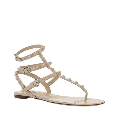 Valentino Garavani Rockstud Flip-Flop Sandals by Valentino Garavani