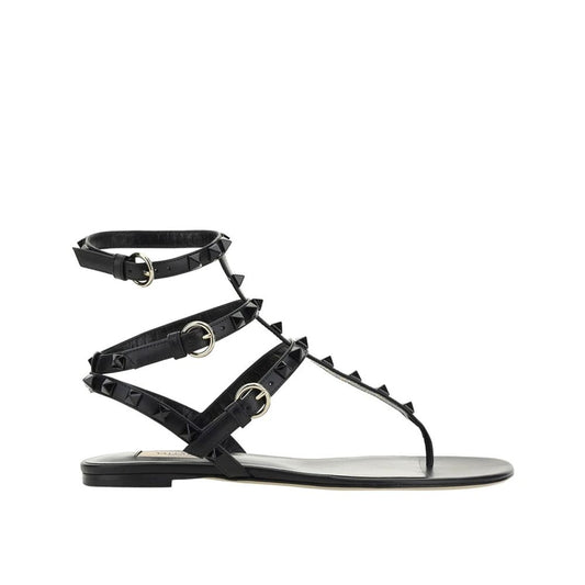 Valentino Garavani Rockstud Flip-Flop Sandlas by Valentino Garavani
