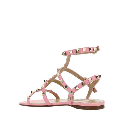 Valentino Garavani Rockstud Leather Sandals by Valentino Garavani