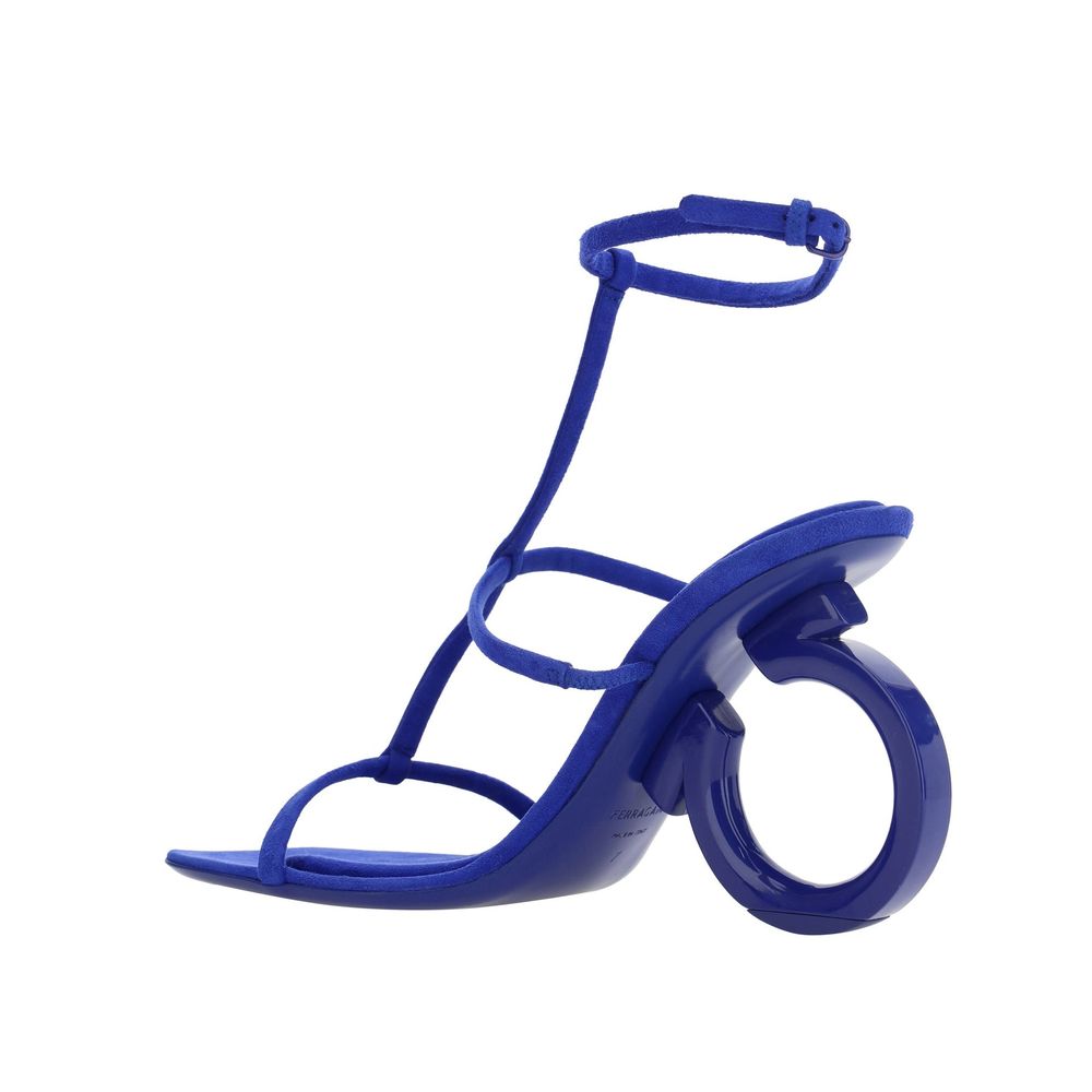 Salvatore Ferragamo Elina Leather Sandals by Salvatore Ferragamo
