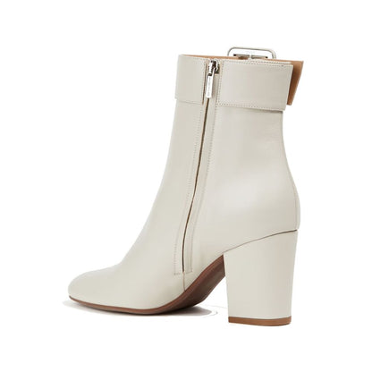 Sergio Rossi Buckled Leather Ankle Boots by Sergio Rossi