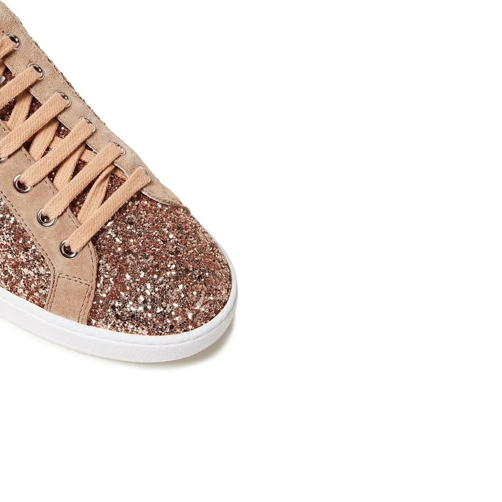 Sergio Rossi Glittered Woven Sneakers by Sergio Rossi