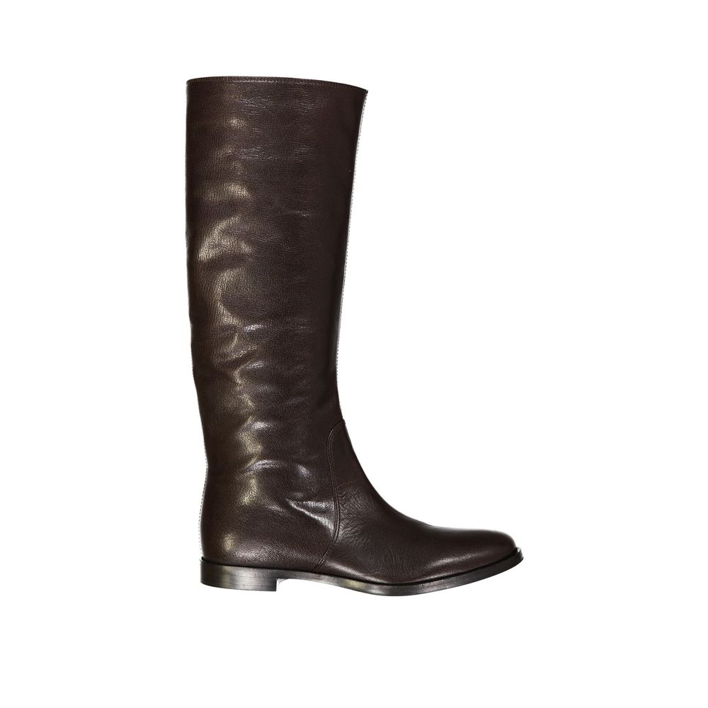 Sergio Rossi Leather Boots by Sergio Rossi