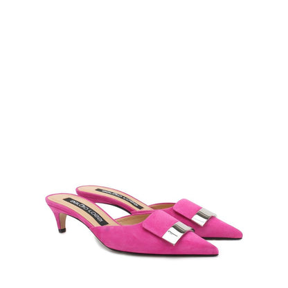 Sergio Rossi Leather Mules by Sergio Rossi
