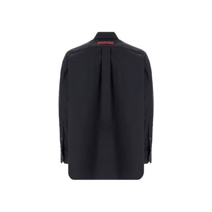 Chemise à patch logo Valentino
