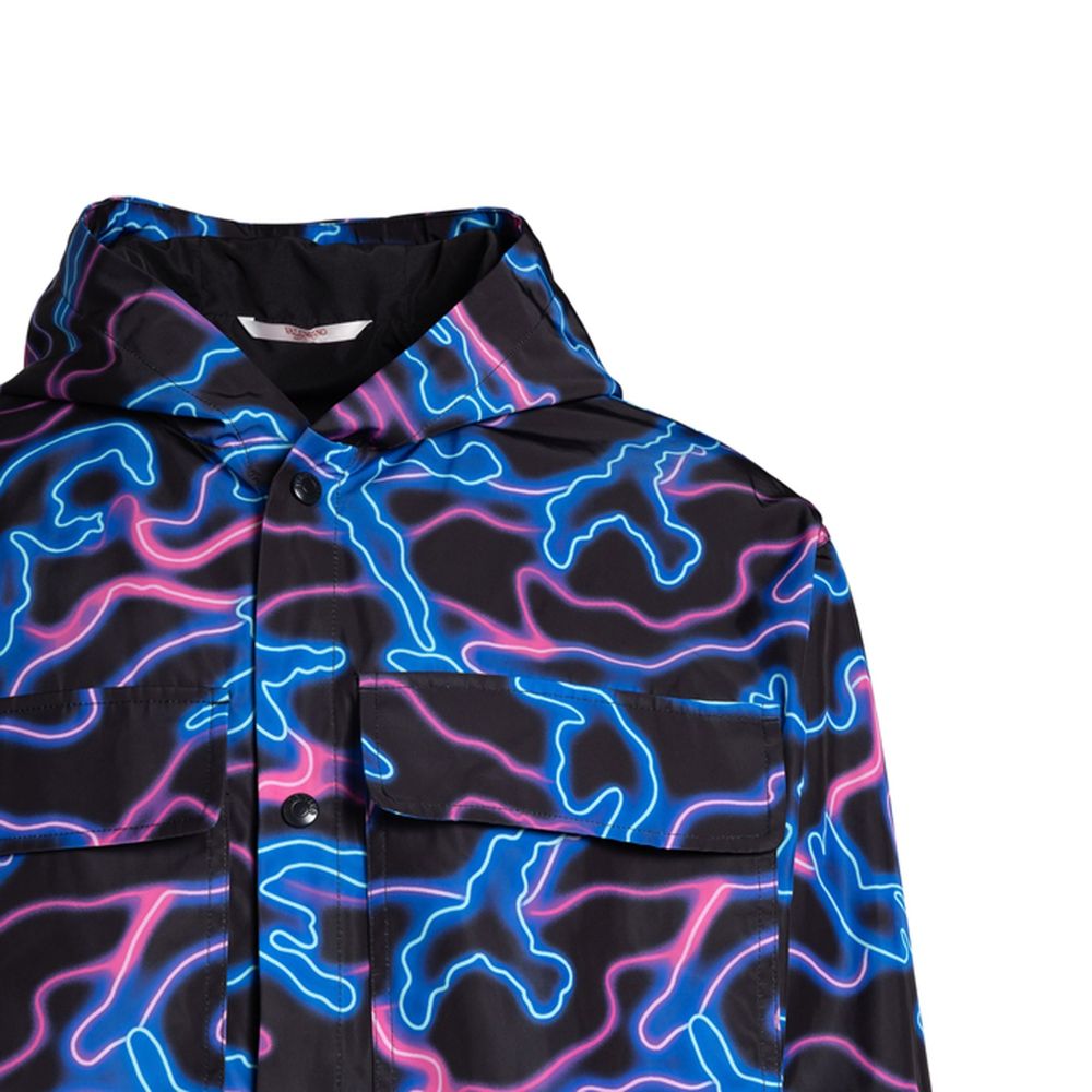 Veste à capuche imprimée Valentino