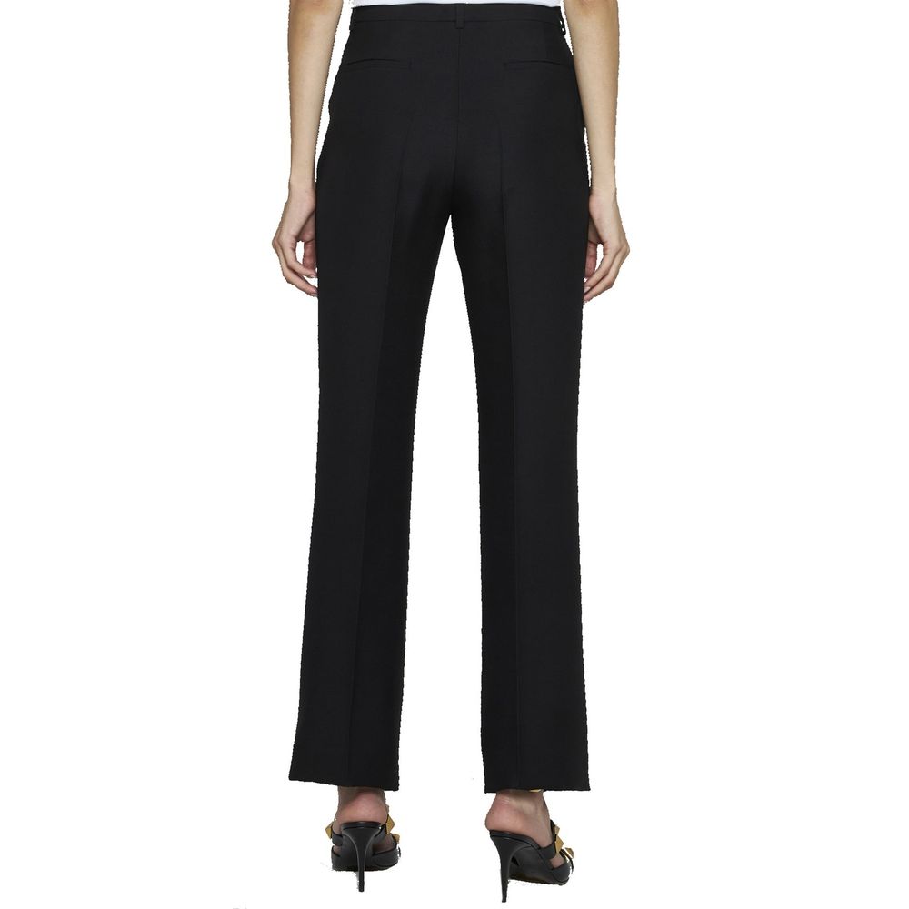 Pantalon en laine et soie Valentino
