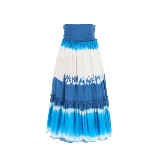 Jupe midi tie-dye Alberta Ferretti