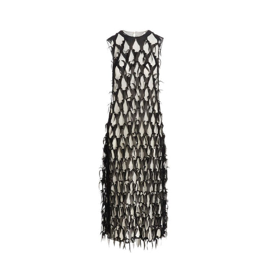 Robe midi en soie Maison Margiela