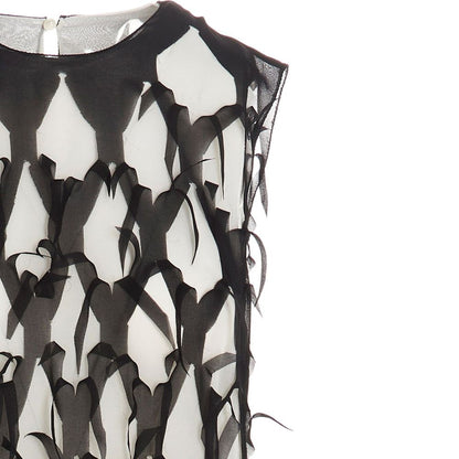 Robe midi en soie Maison Margiela