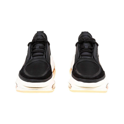 Balmain Leather And Fabric Sneakers by Balmain