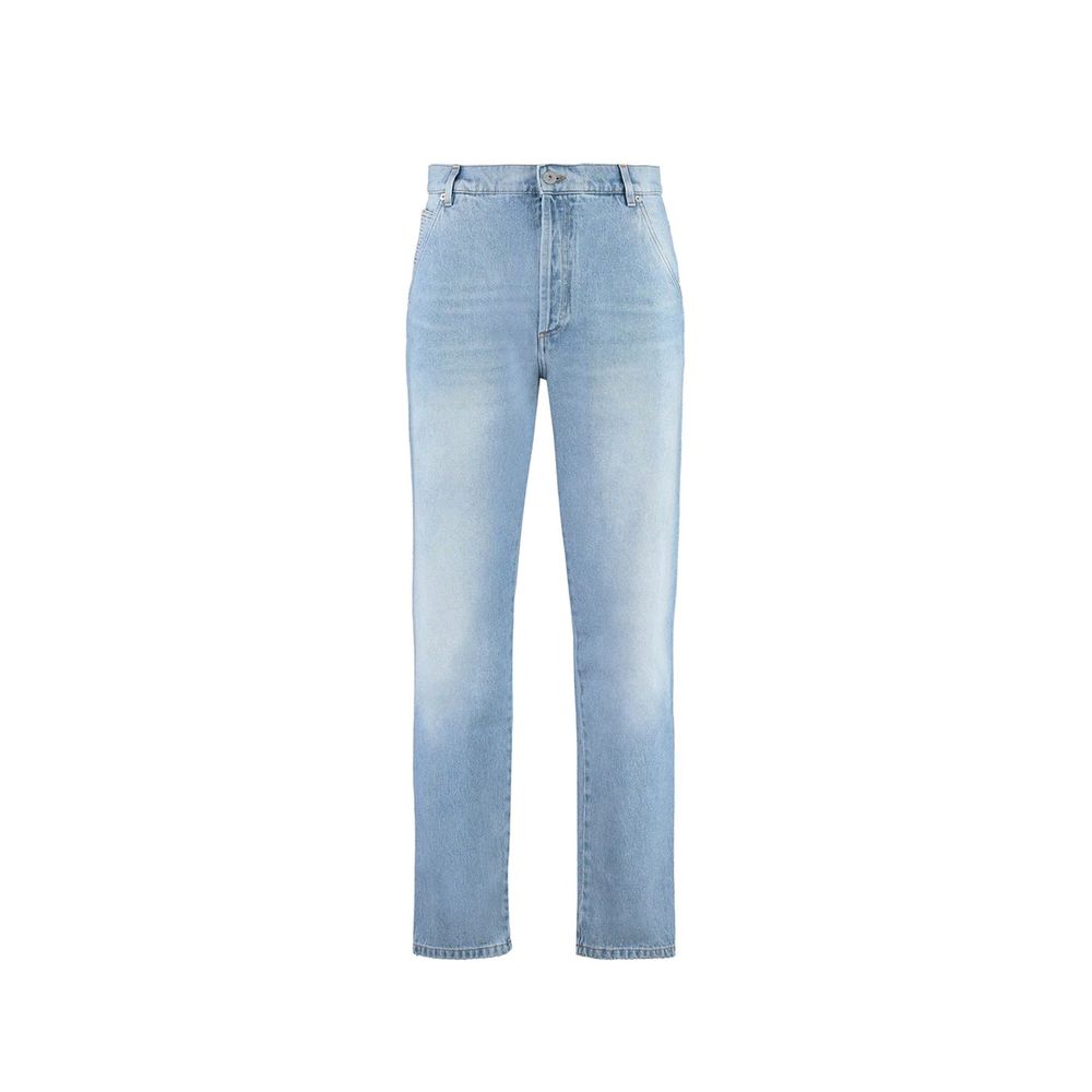 Balmain Cropped Straight Jeans by Balmain
