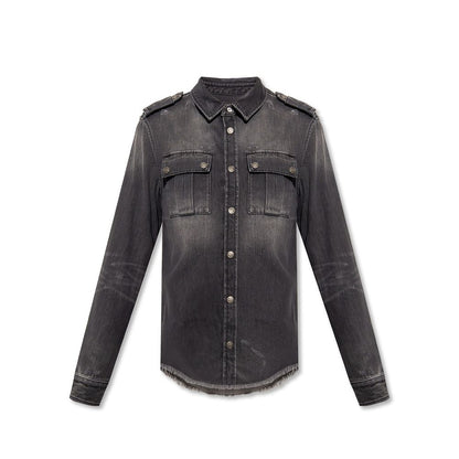 Balmain Cotton Denim Shirt by Balmain