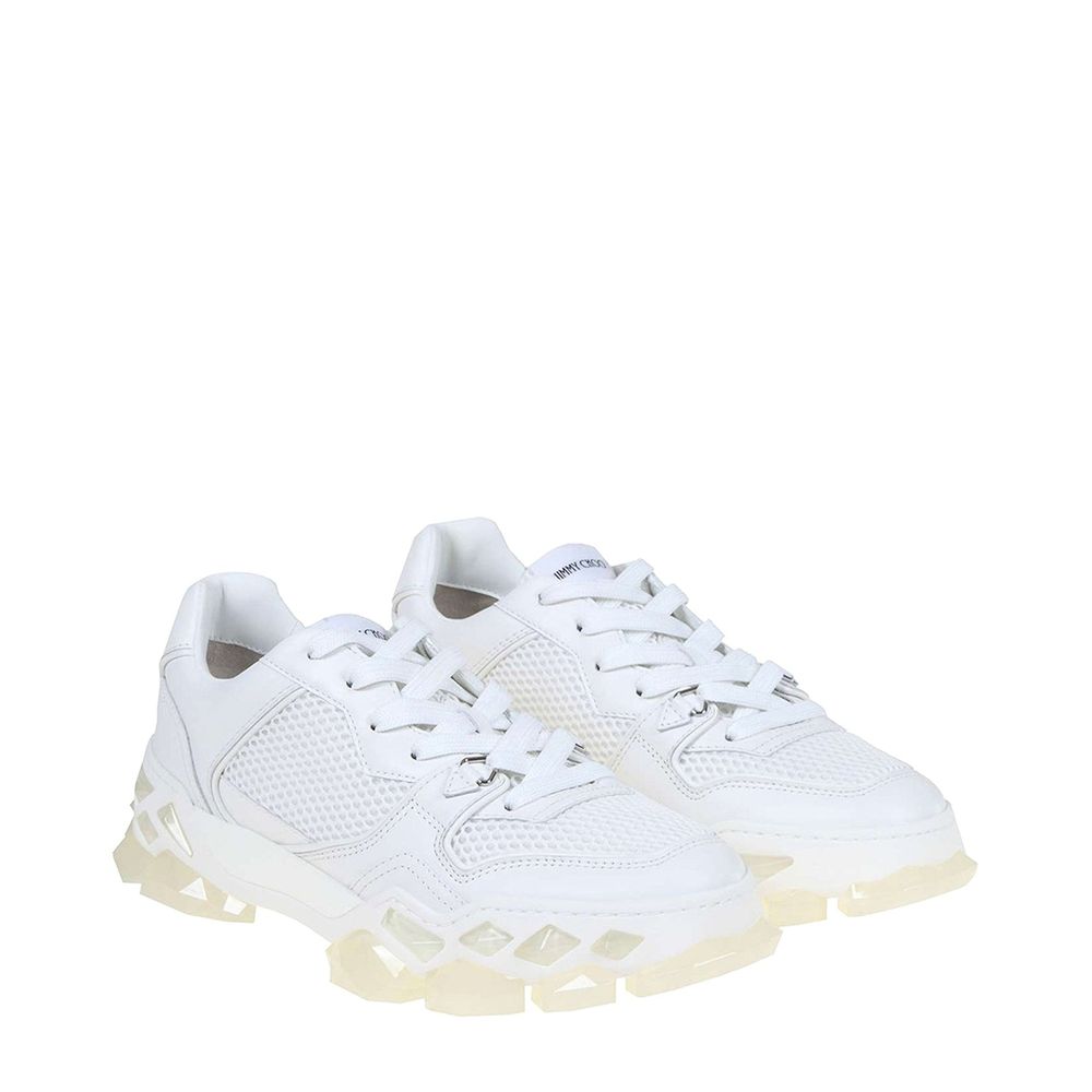 Jimmy Choo Diamond Leather Sneakers by Jimmy Choo