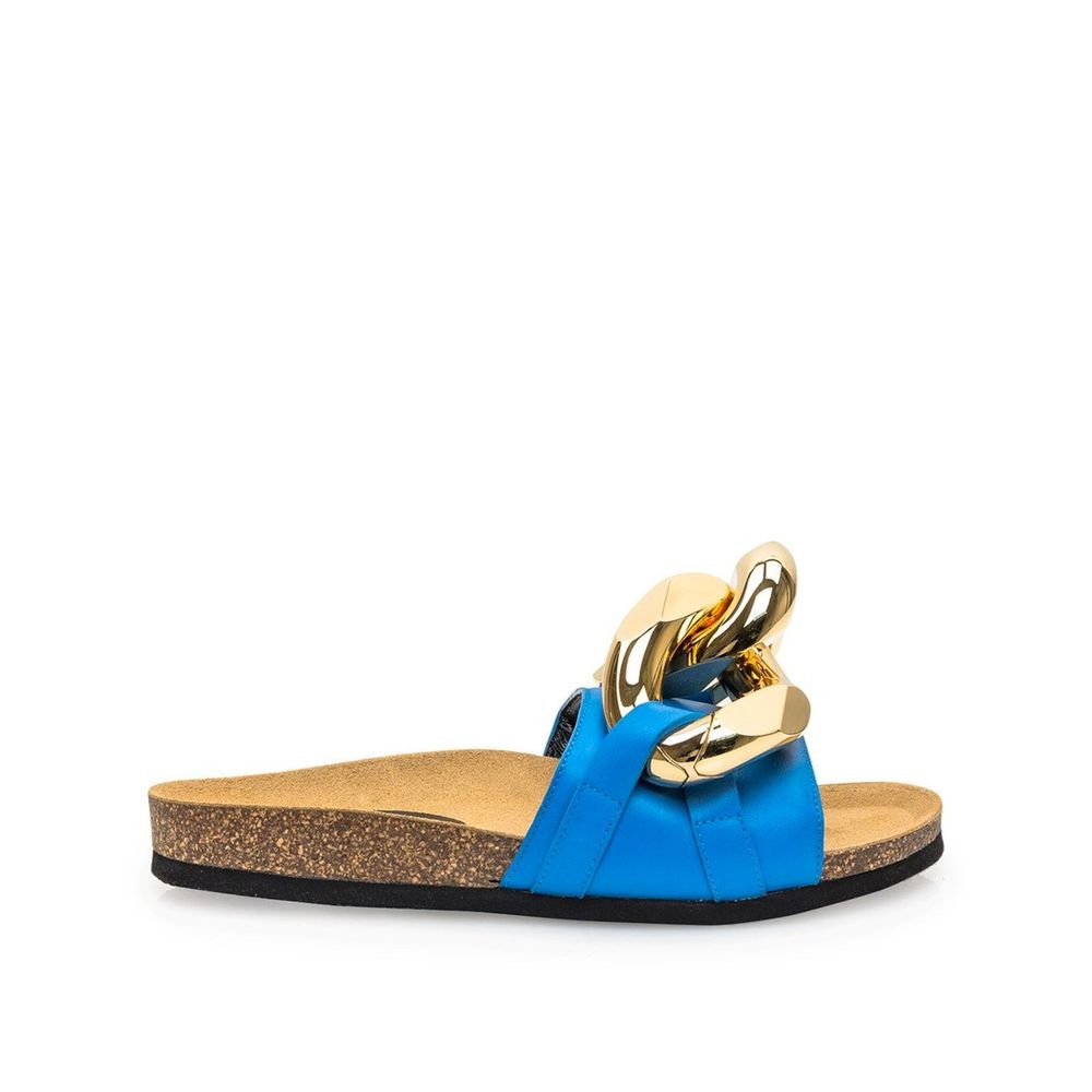 Jw Anderson Leather Flat Sandals by Jw Anderson