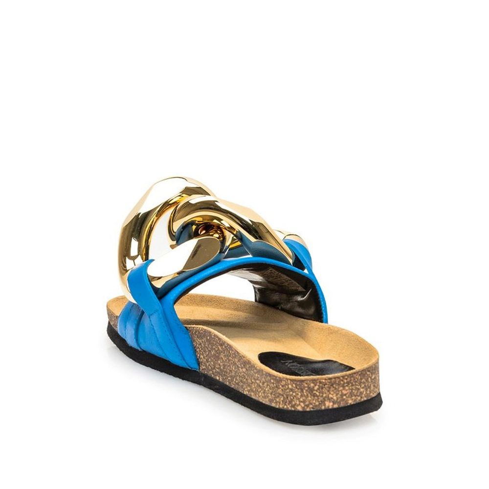Jw Anderson Leather Flat Sandals by Jw Anderson